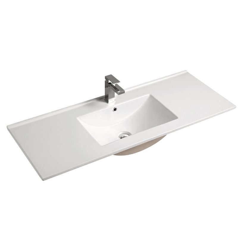 1500mm PVC Vanity Wall Hung Finger Pull Single Bowl - Image 4