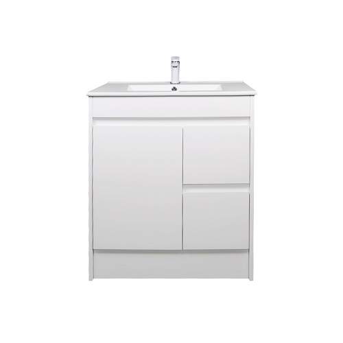 Slimline Ensuite 750mm Vanity PVC Right Drawers - Image 2