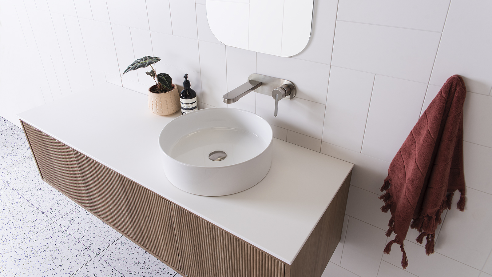 Clifton 1500 Double Basin Wall Hung Vanity - Image 5
