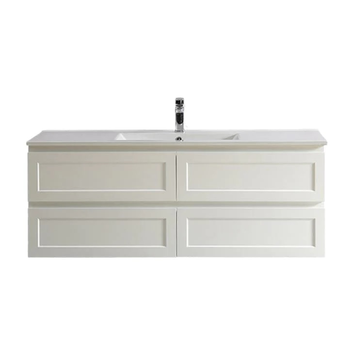 Fremantle 1200 Wall Hung Vanity Matte White