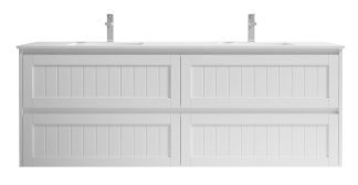 Heritage PVC 1800 Vanity Wall Hung - Cabinet Only
