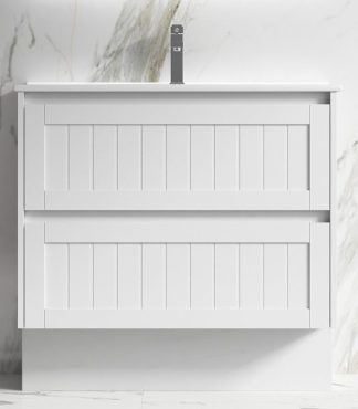 Heritage PVC 900 Vanity Finger Pull White