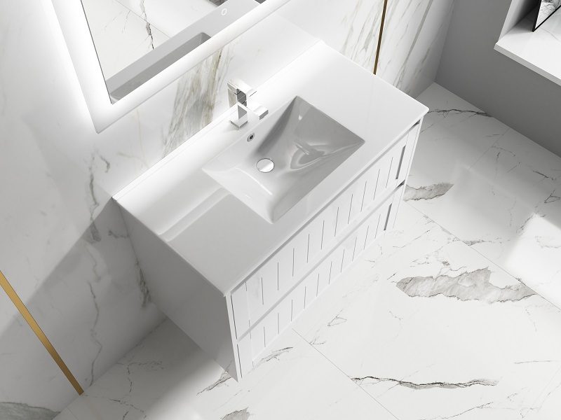 Heritage PVC 900 Vanity Finger Pull Wall Hung - Image 5