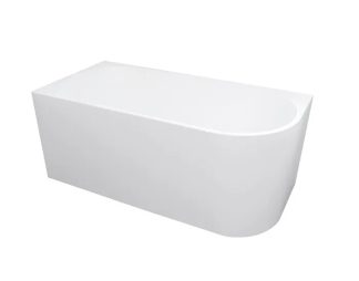 Inspire 1500mm Corner Back To Wall Bath Left