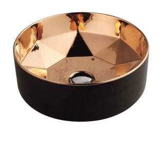 Starz Round Peerless Rose Gold / Black Basin