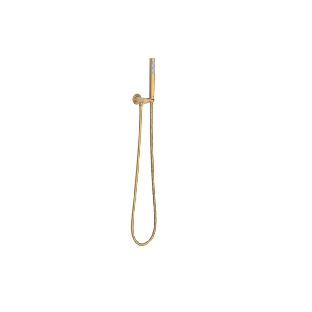 ADP Soul Slimline Hand Shower On Hook Brushed Brass - Image 2