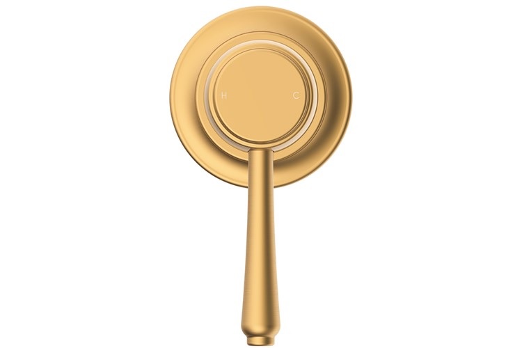 ADP Eternal Wall Mixer Brushed Brass - Image 2