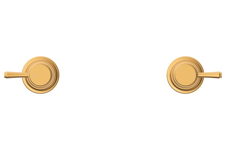 ADP Eternal Wall Top Assembly Brushed Brass - Image 2