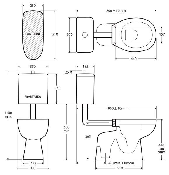 Stella Senior Adjustable Link Suite S-Trap - Image 4