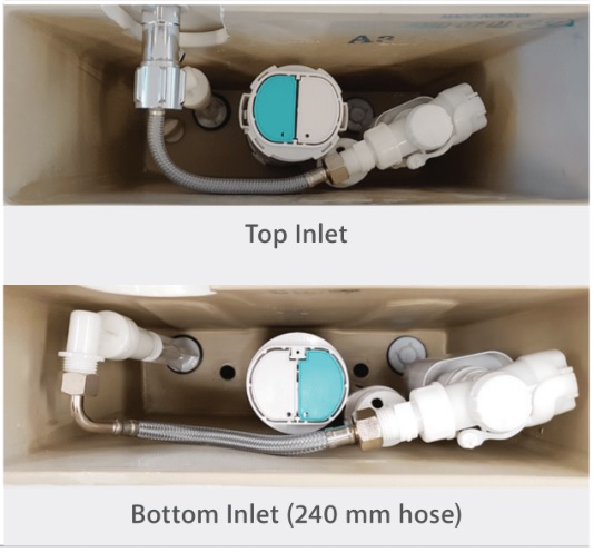 Chica Rimless Skew Trap Toilet Suite - Image 7