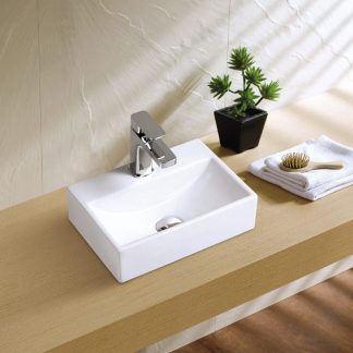 Luna Rectangular Above Counter Basin