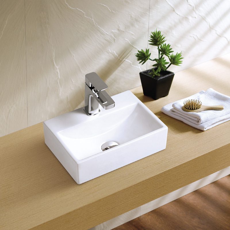Luna Rectangular Above Counter Basin