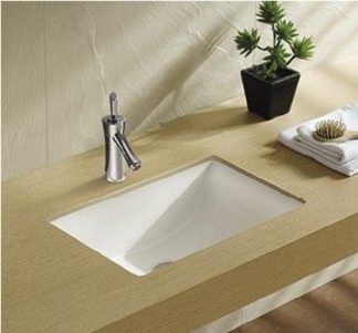 Art Undermount Basin Gloss White