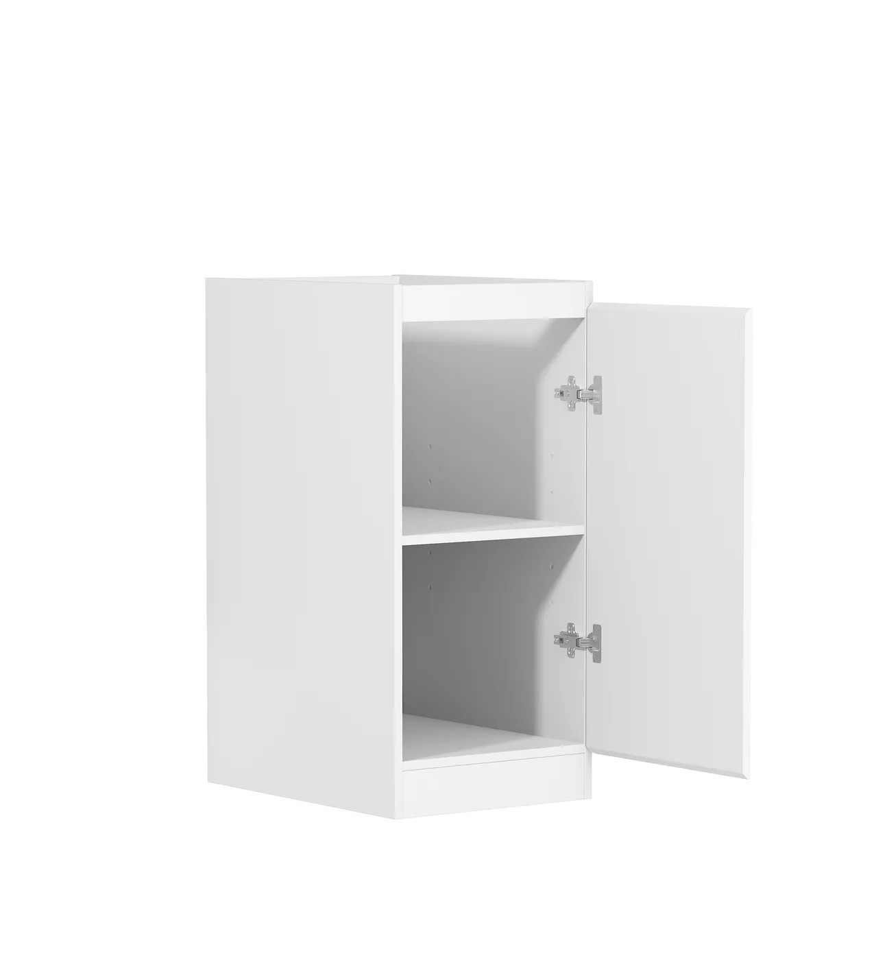 Hampshire Matte White 415mm Base Laundry Cabinet - Image 2