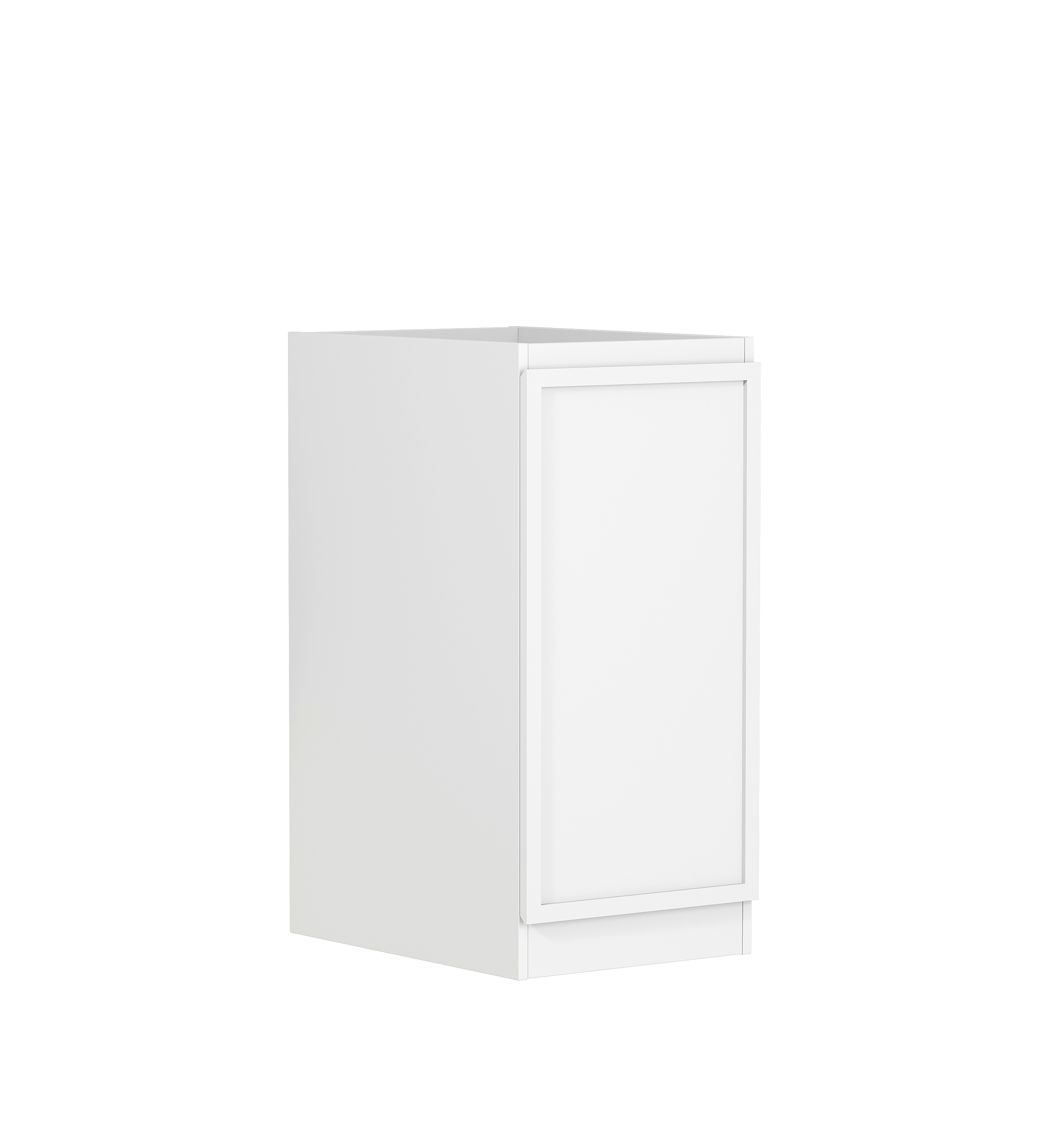 Hampshire Matte White 415mm Base Laundry Cabinet - Image 3