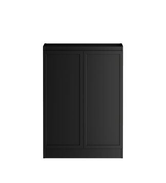 Hampshire Matte Black 630mm Base Laundry Cabinet