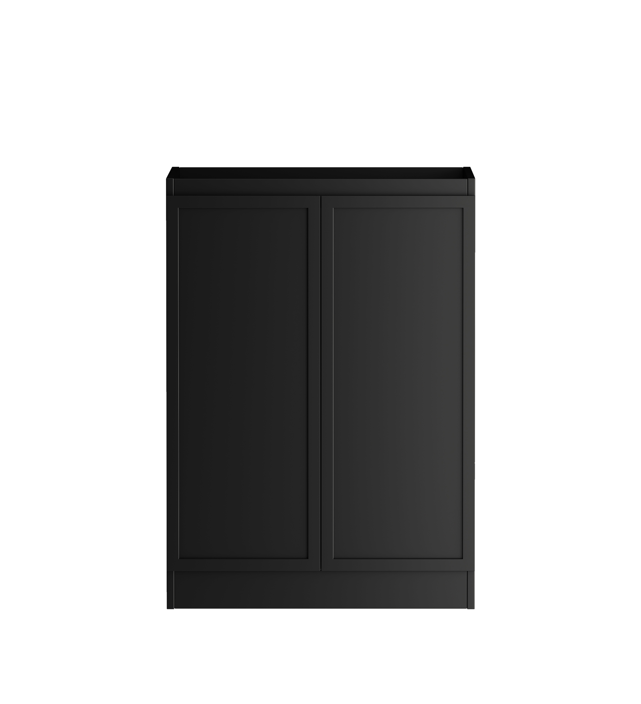 Hampshire Matte Black 630mm Base Laundry Cabinet