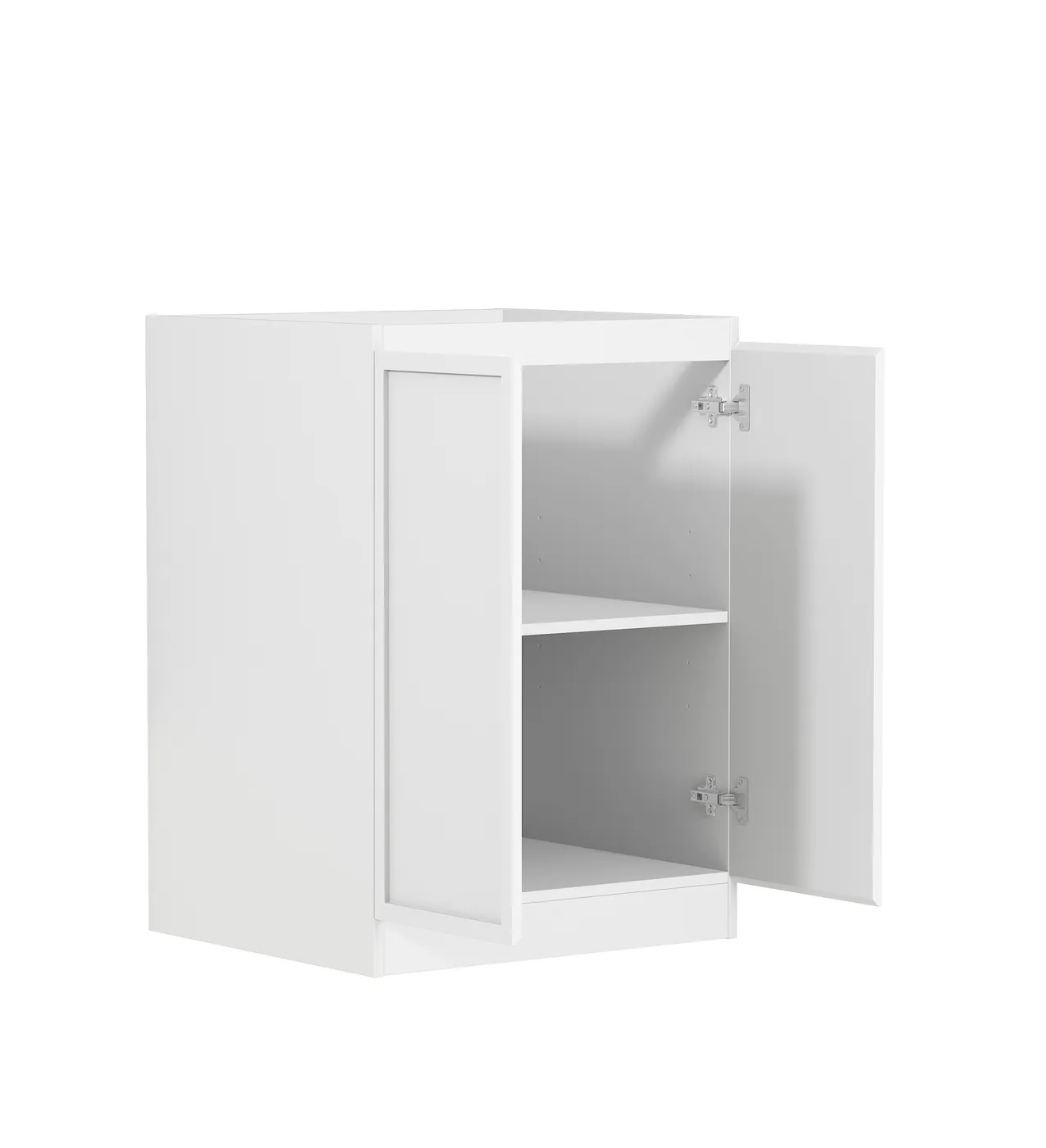 Hampshire Matte White 630mm Base Laundry Cabinet - Image 2