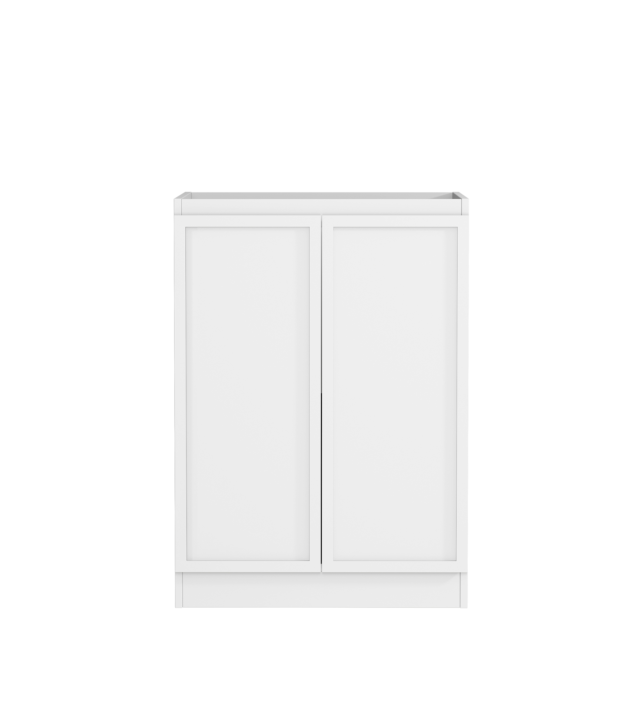 Hampshire Matte White 630mm Base Laundry Cabinet