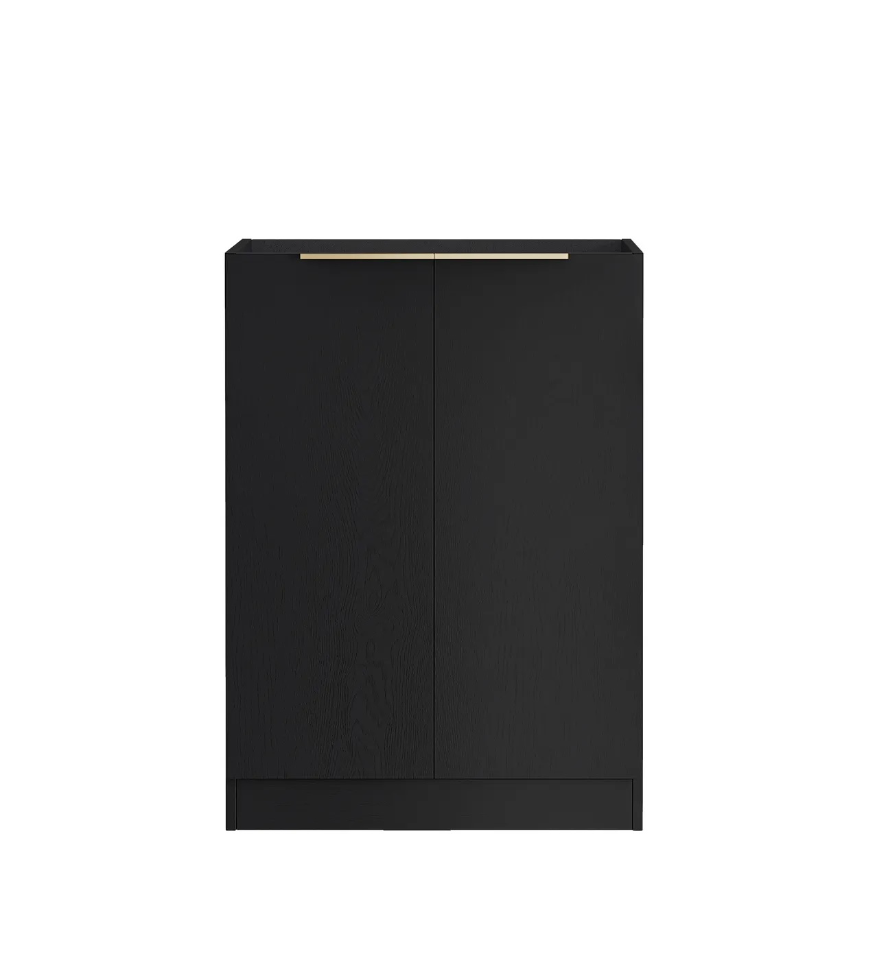 Byron Black Oak 630mm Base Laundry Cabinet