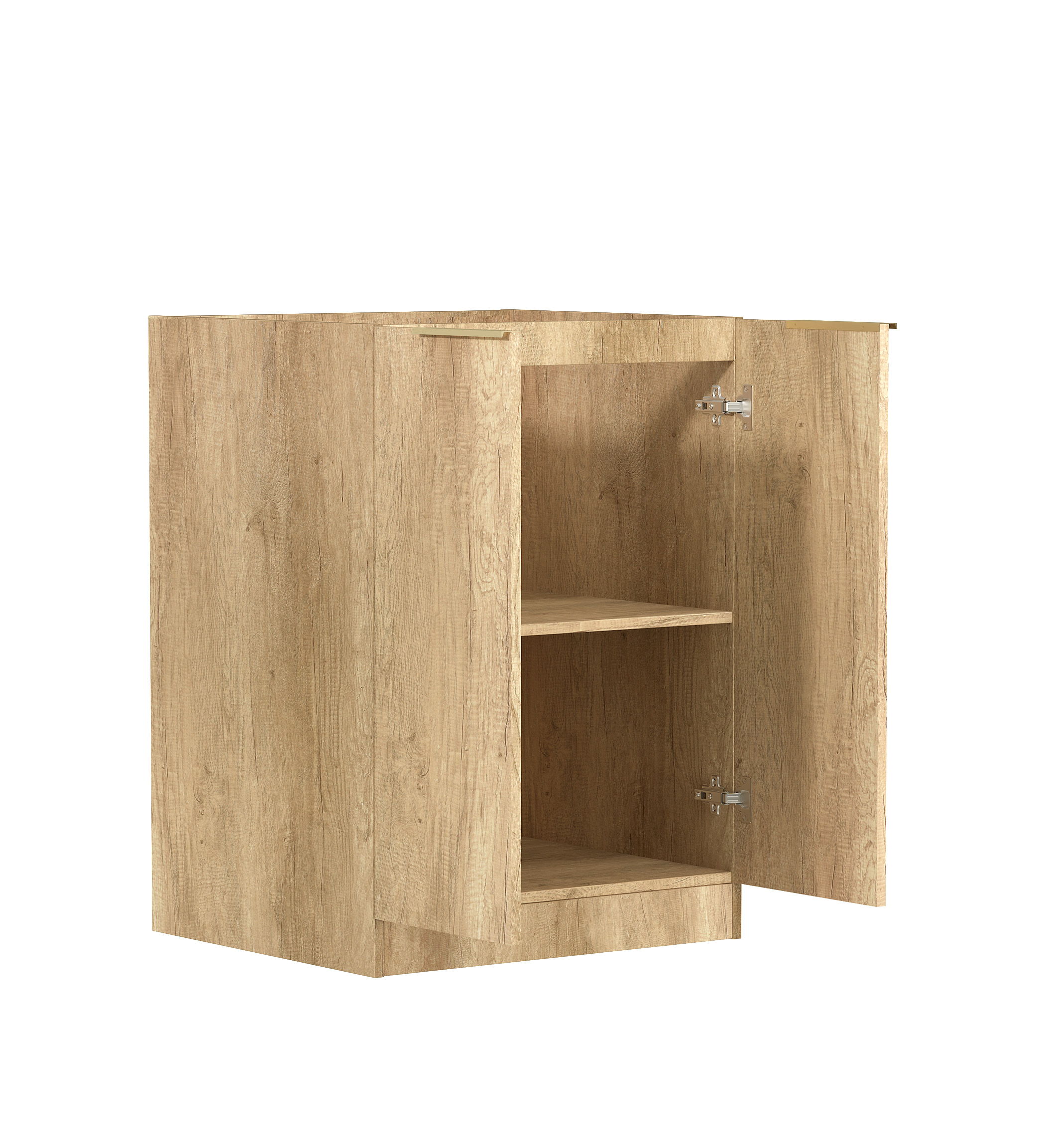 Byron Natural Oak 630mm Base Laundry Cabinet - Image 2