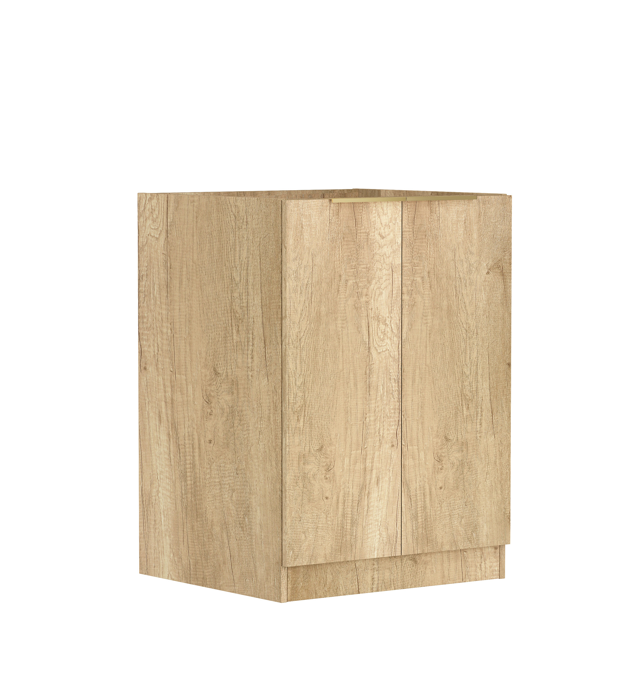 Byron Natural Oak 630mm Base Laundry Cabinet - Image 3