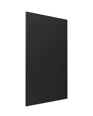 Floor Cabinet End Panel Matte Black
