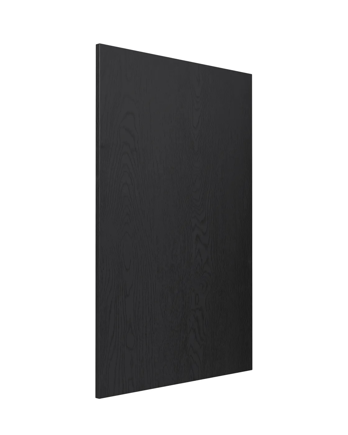 Floor Cabinet End Panel Black Oak