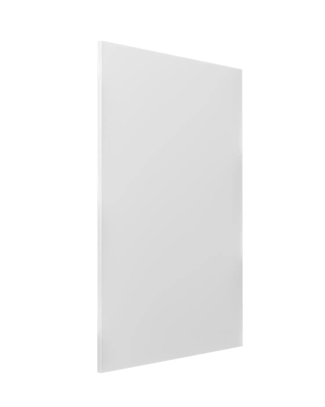 Floor Cabinet End Panel Matte White