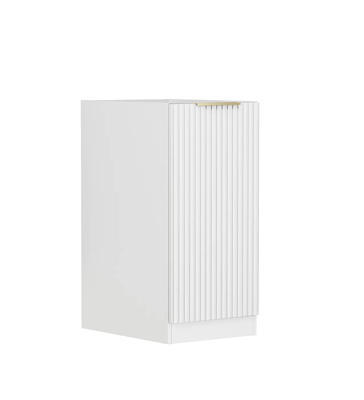 Noosa Fluted White 415mm Base Laundry Cabinet - Image 3
