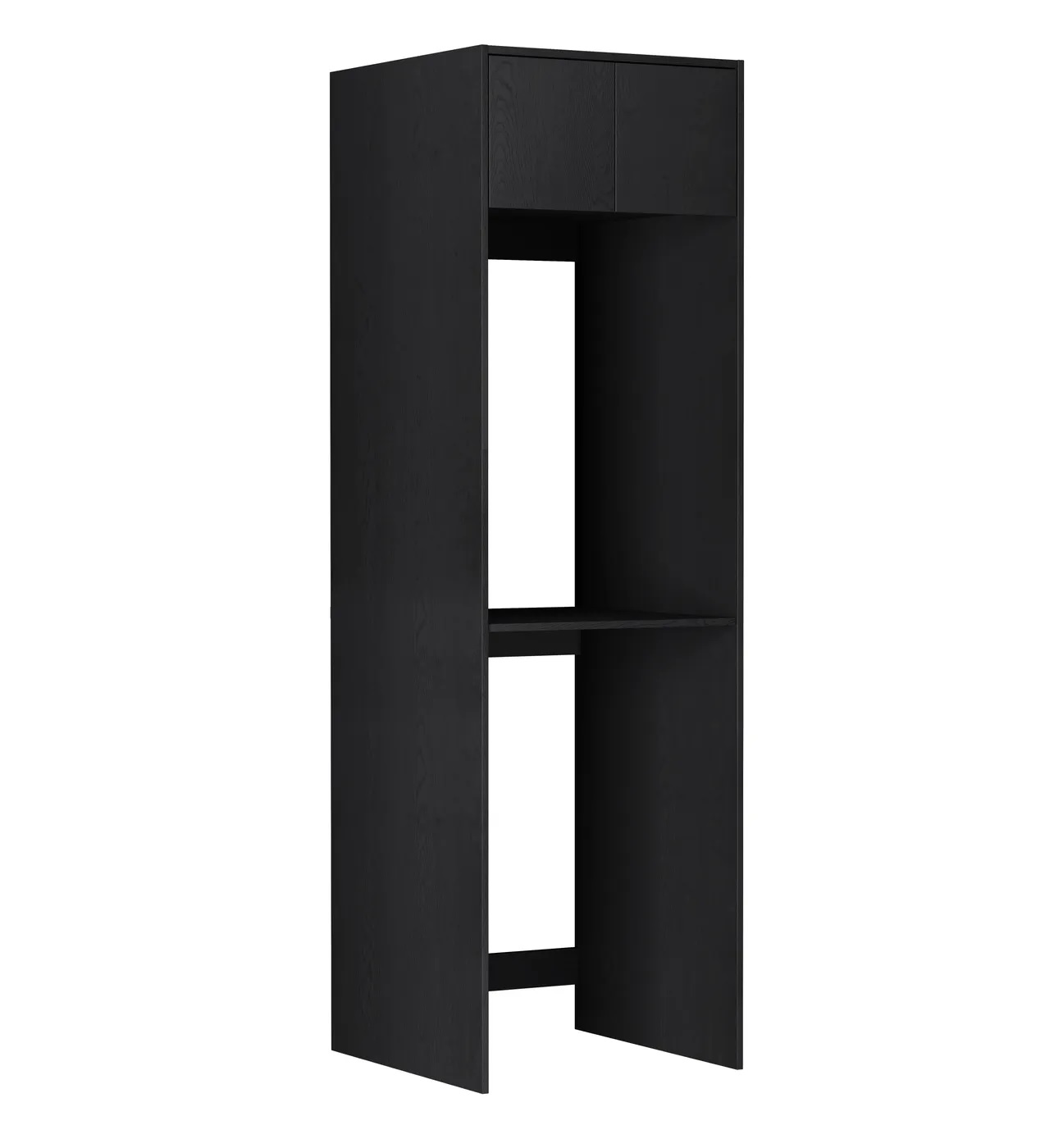Byron Black Oak 2100mm Tall Washing Machine Cabinet - Image 3