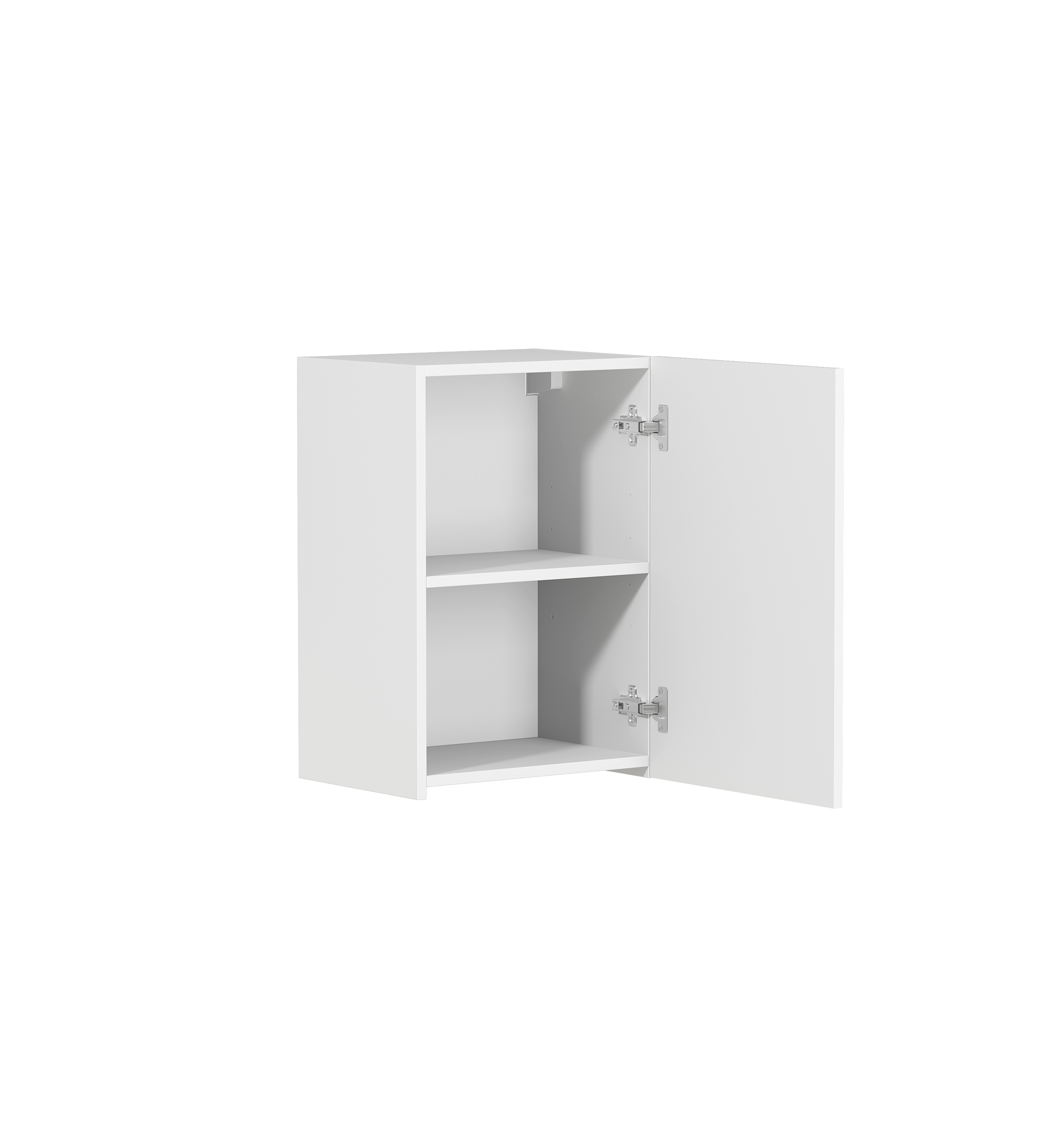 Hampshire Matte White 415mm Wall Laundry Cabinet - Image 2