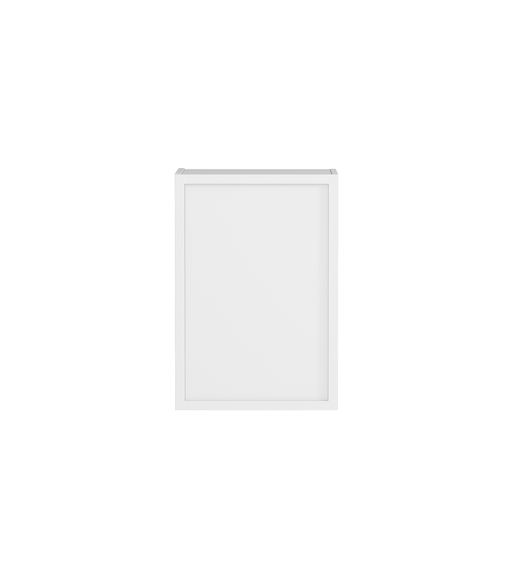 Hampshire Matte White 415mm Wall Laundry Cabinet