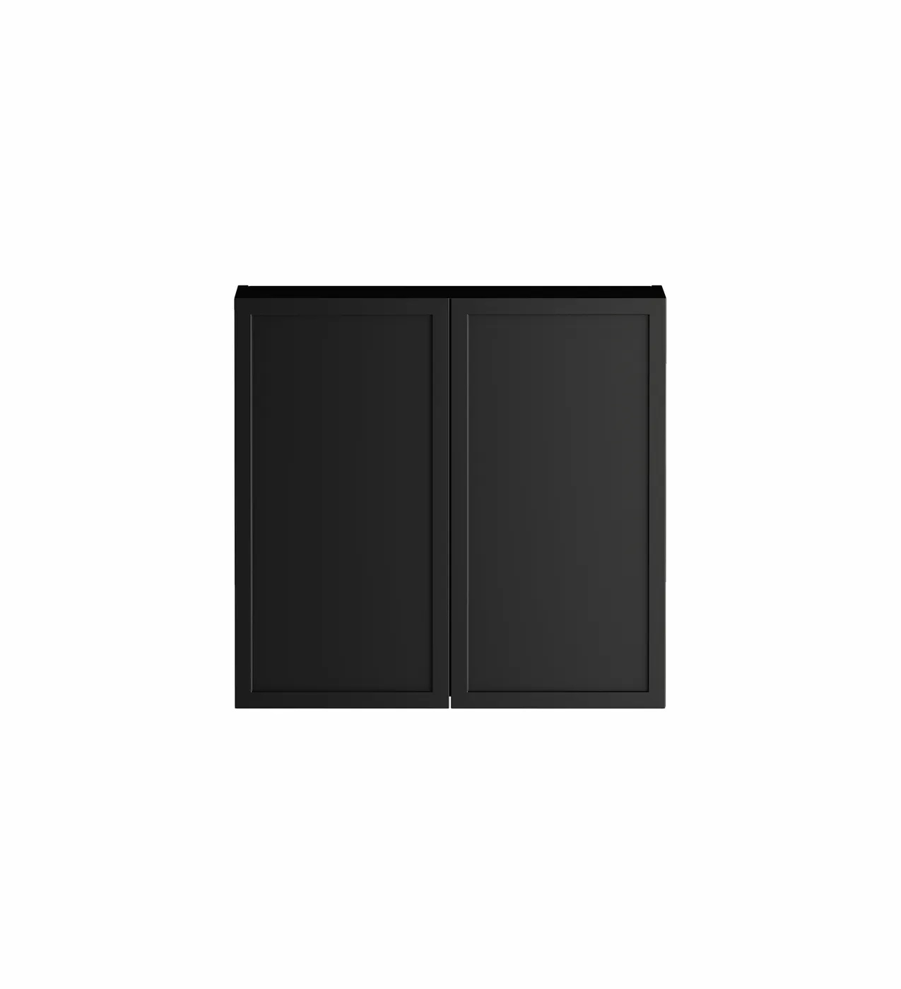 Hampshire Matte Black 630mm Wall Laundry Cabinet