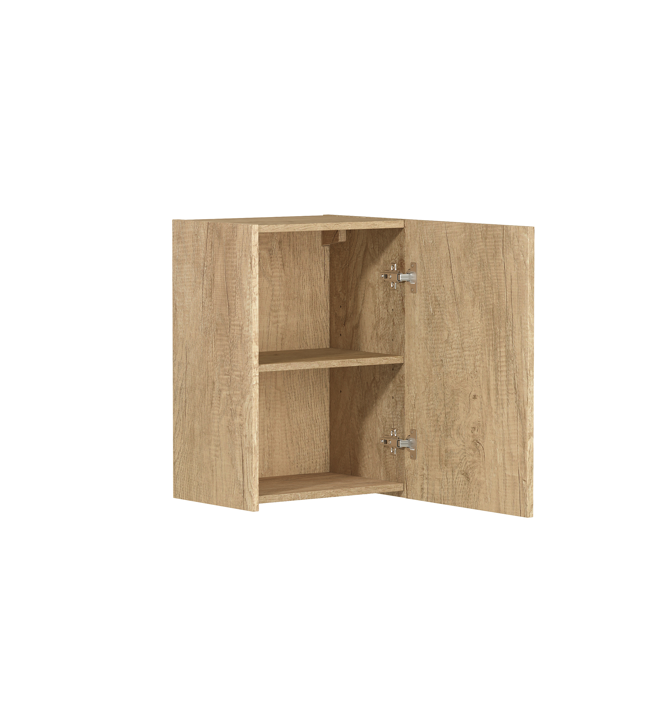 Byron Natural Oak 415mm Wall Laundry Cabinet - Image 2