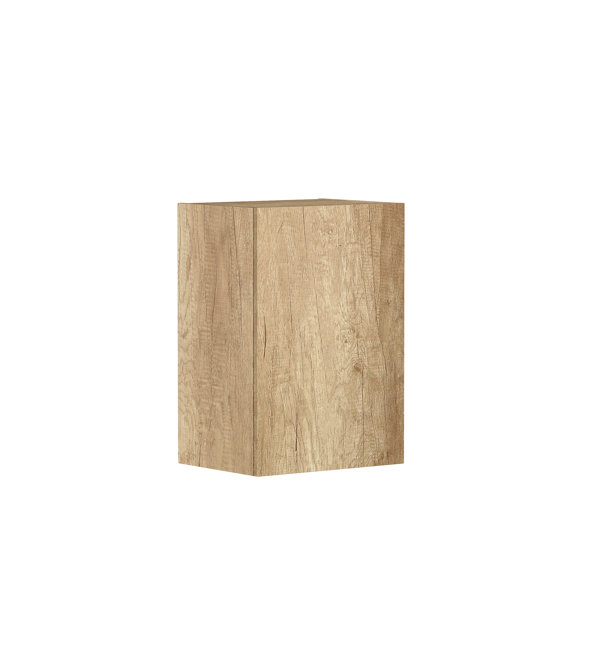 Byron Natural Oak 415mm Wall Laundry Cabinet - Image 3