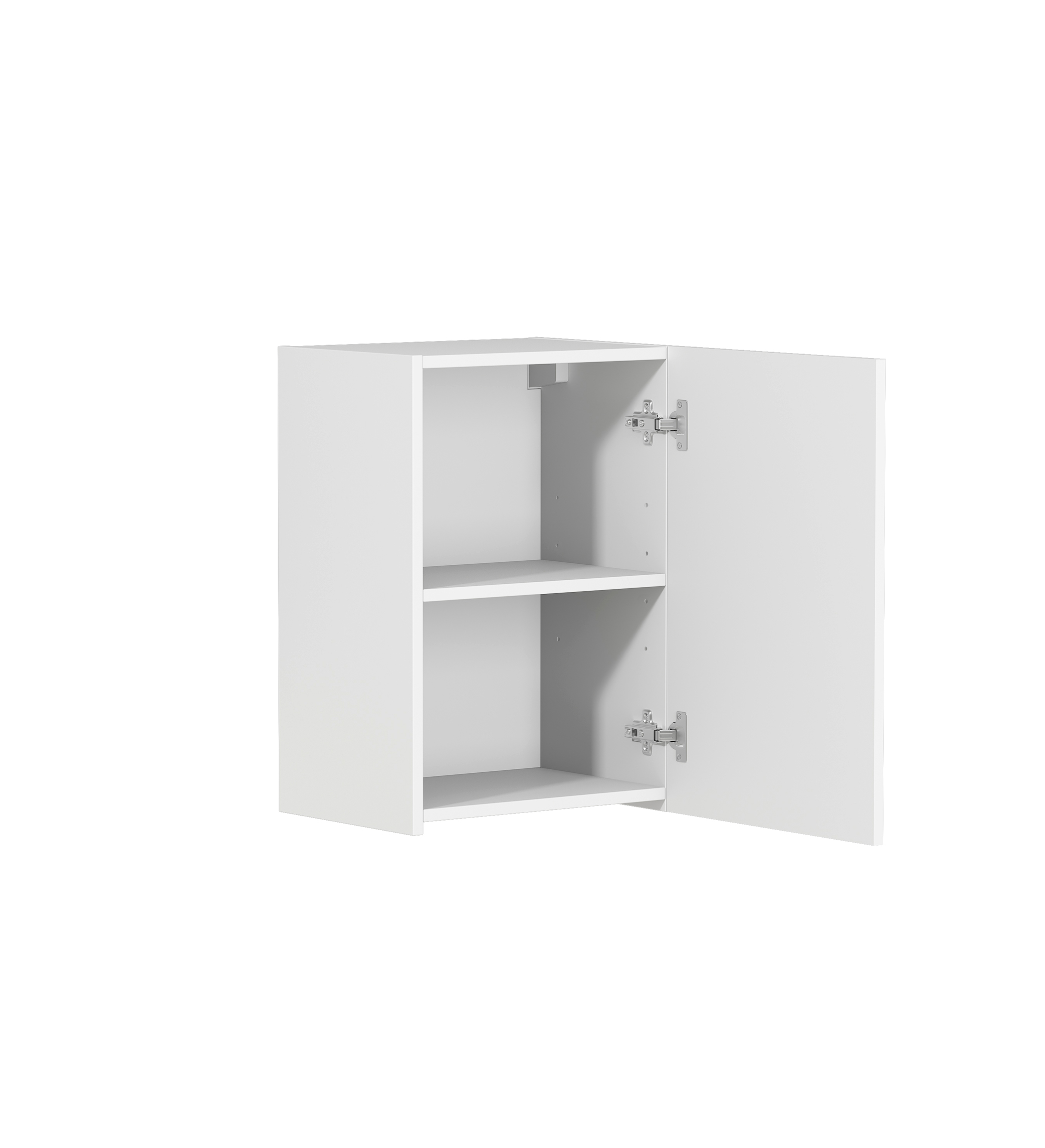Noosa Fluted White 415mm Wall Laundry Cabinet - Image 2