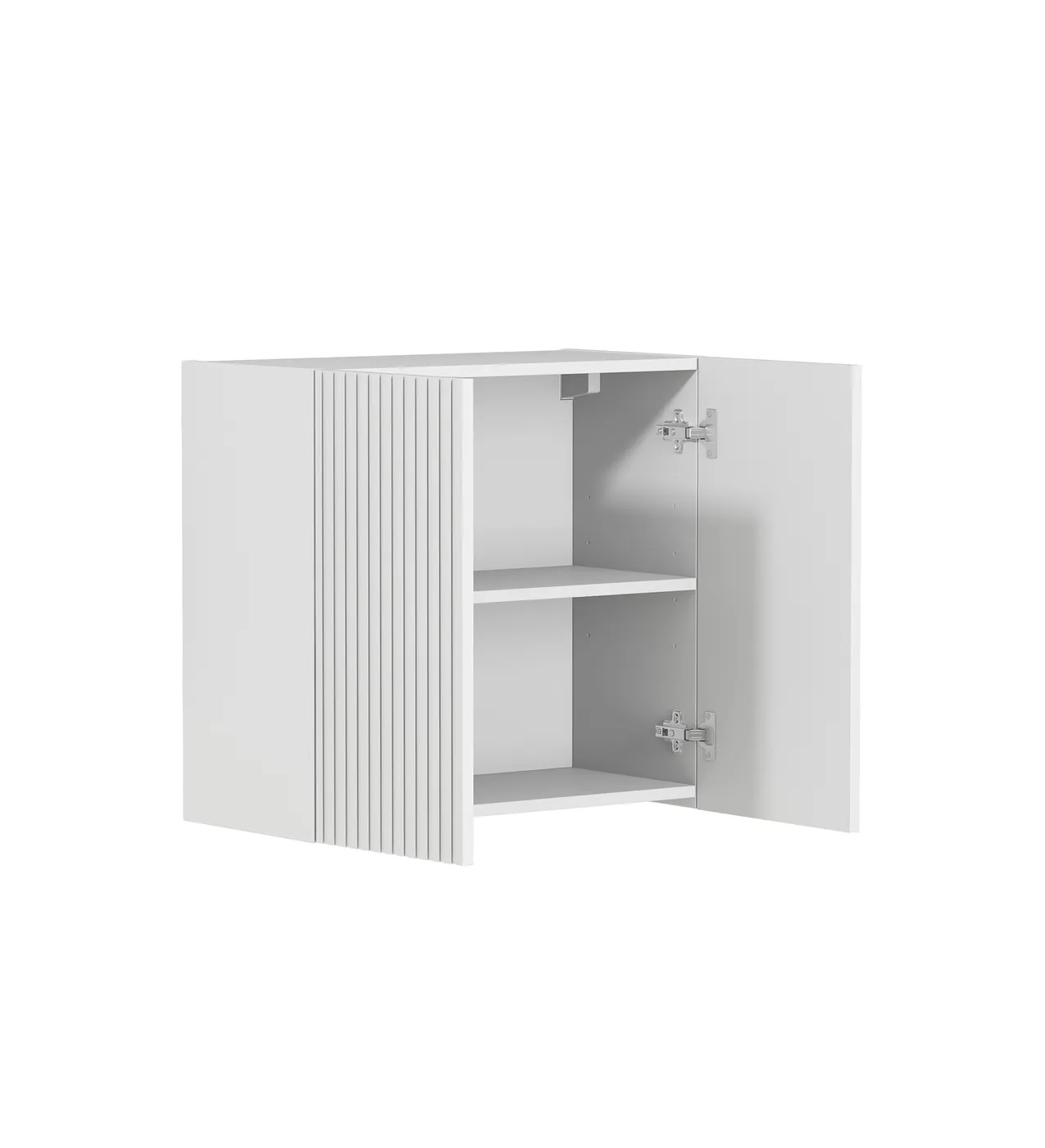 Noosa Fluted White 630mm Wall Laundry Cabinet - Image 2