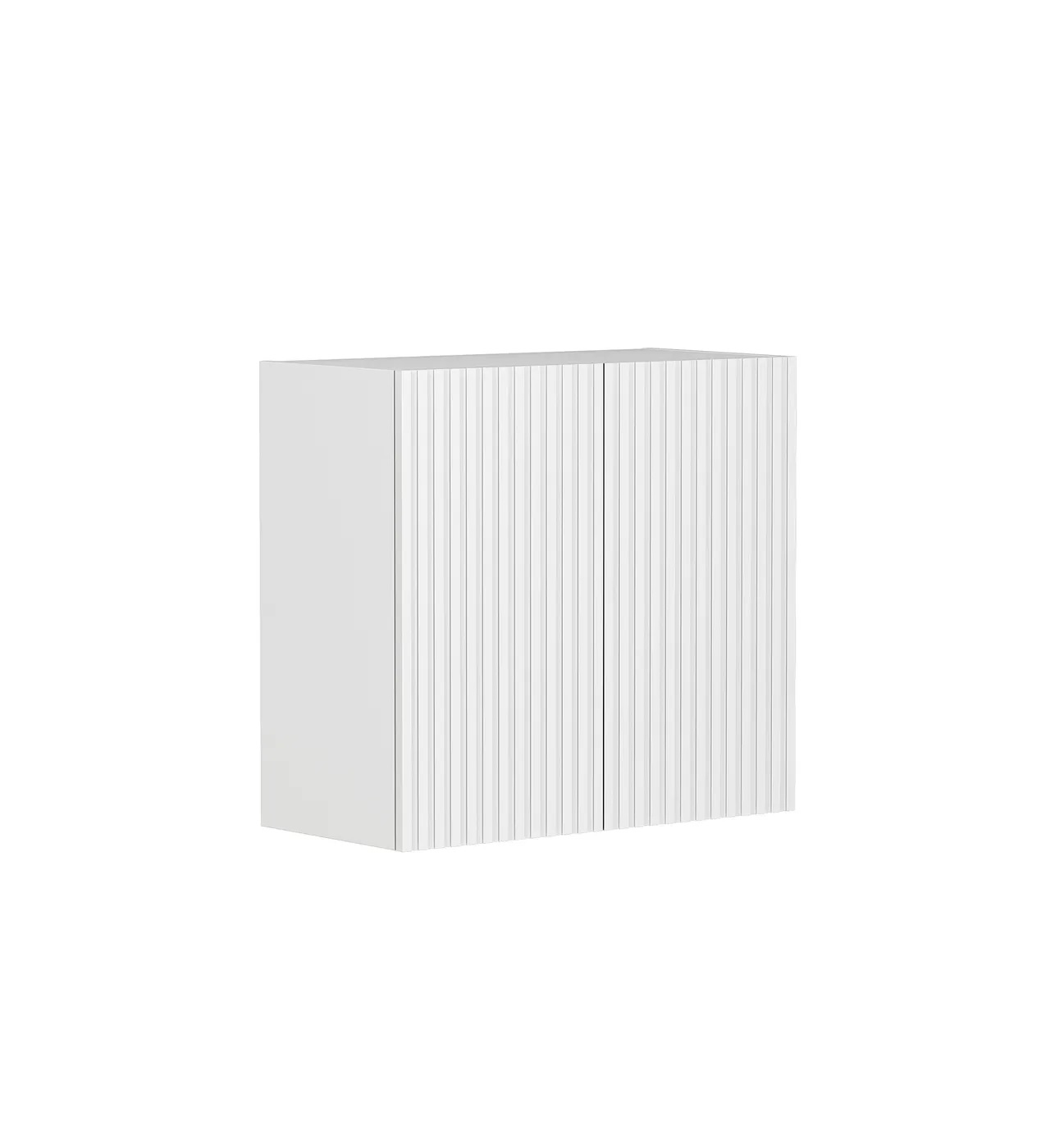 Noosa Fluted White 630mm Wall Laundry Cabinet - Image 3