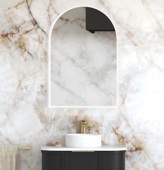 Archie Frameless Tuffi Led Mirror 900 x 600