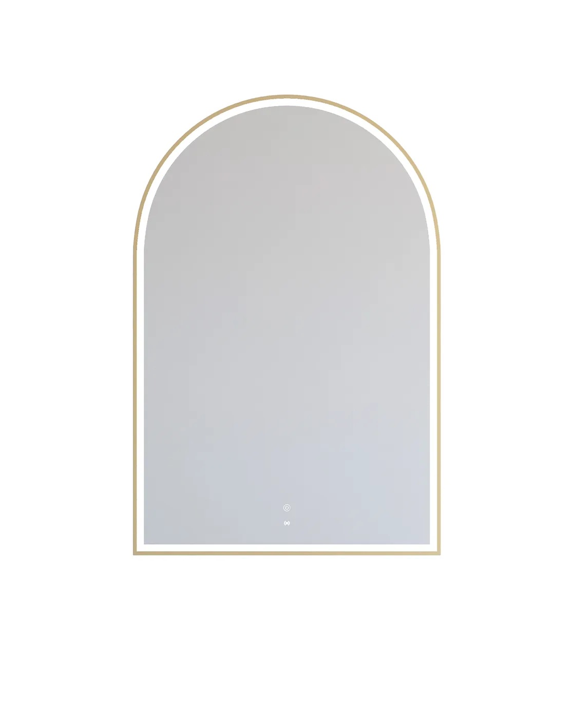 Archie Gold Metal Frame LED Mirror 1200 x 800 - Image 4