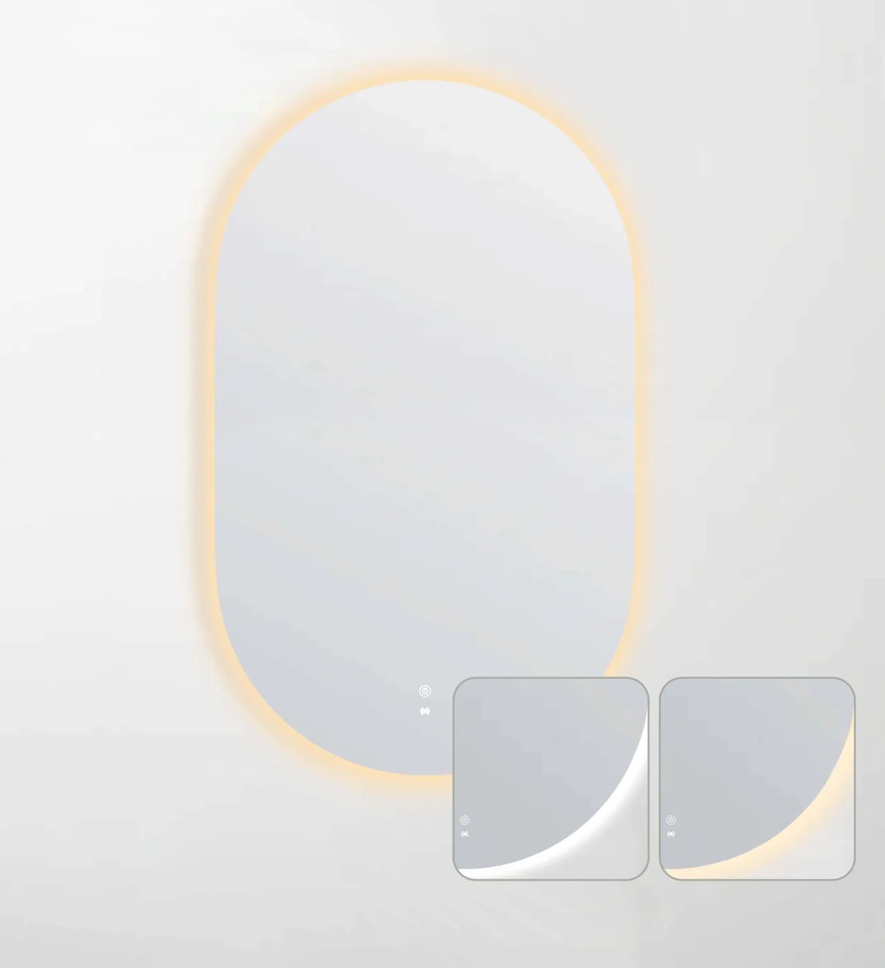 Noosa Frameless Tuffi Led Mirror 1200 x 750 - Image 6