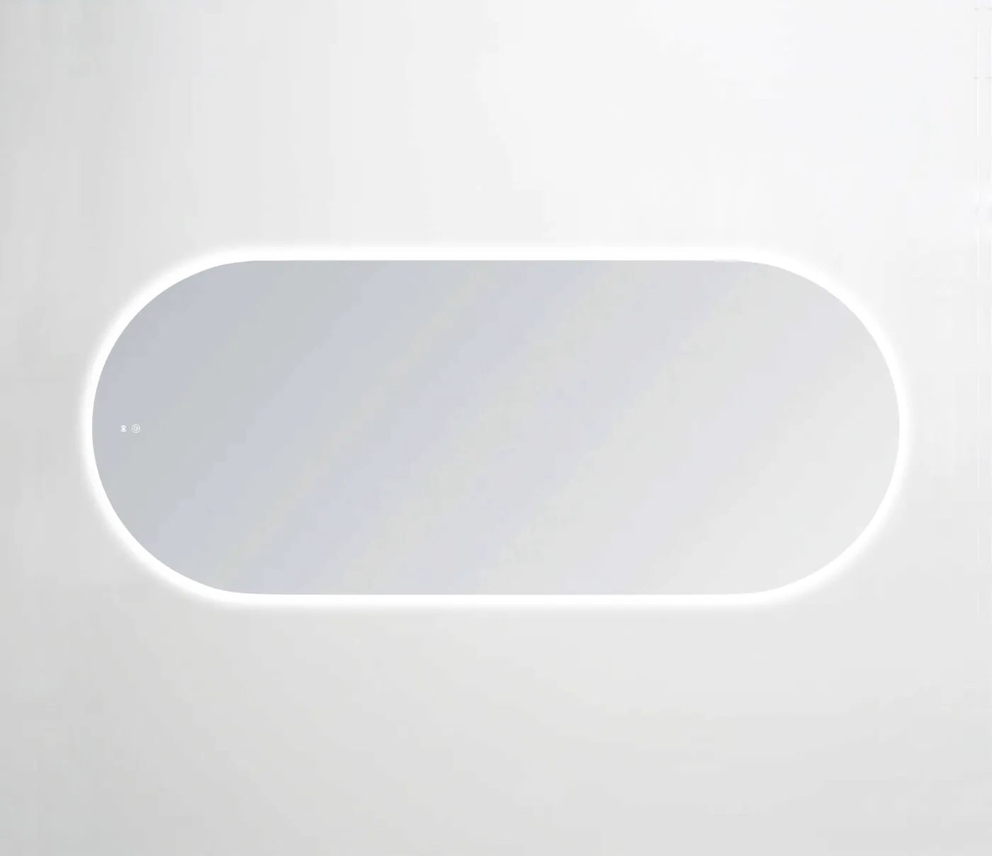 Noosa Frameless Tuffi Led Mirror 1800 x 750 - Image 3