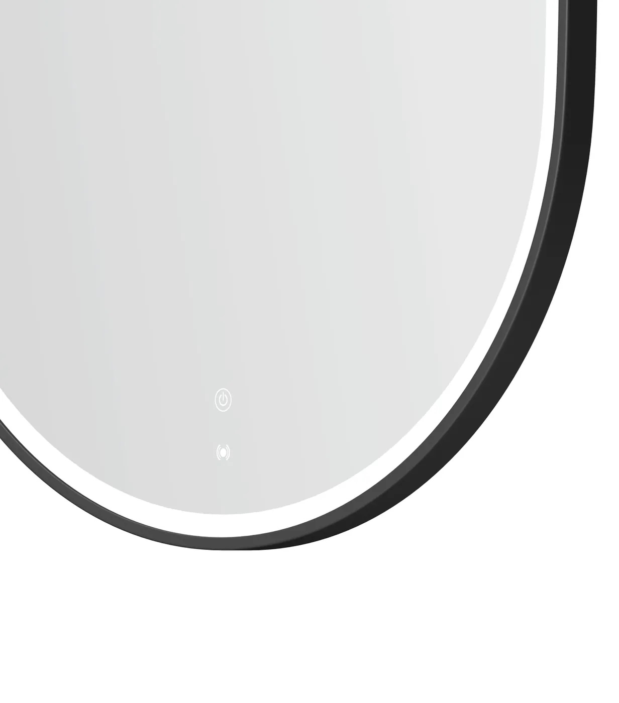 Noosa Matte Black Metal Frame Led Mirror 900 x 600 - Image 7