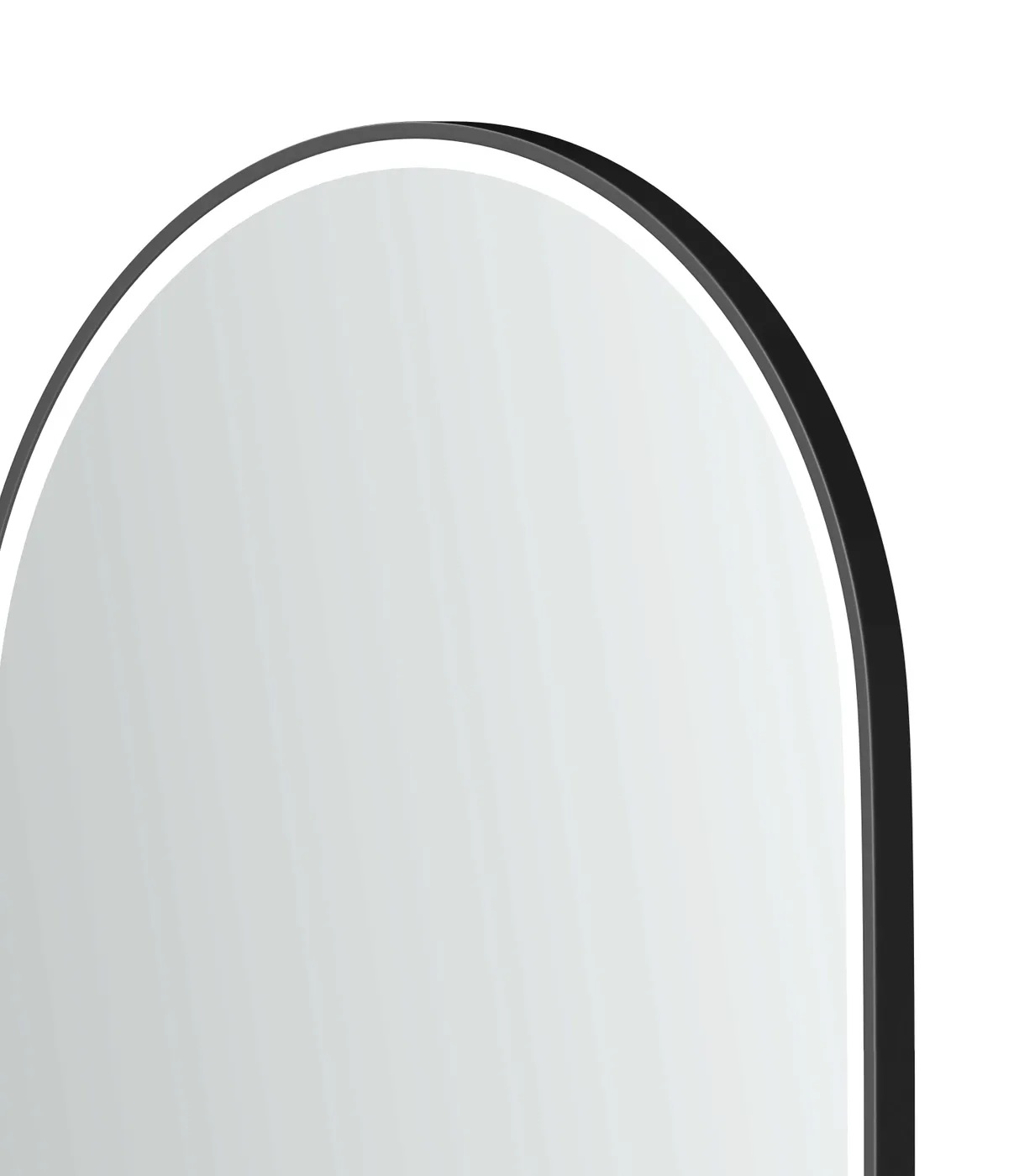 Noosa Matte Black Metal Frame Led Mirror 900 x 600 - Image 6