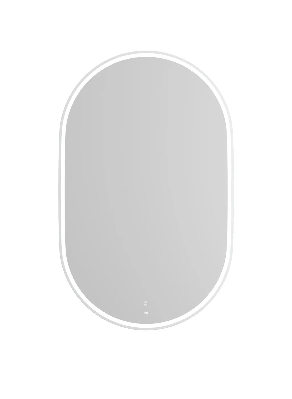 Noosa White Metal Frame Led Mirror 900 x 600 - Image 4