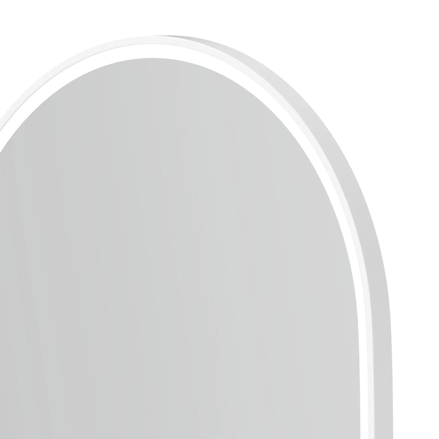 Noosa White Metal Frame Led Mirror 900 x 600 - Image 7