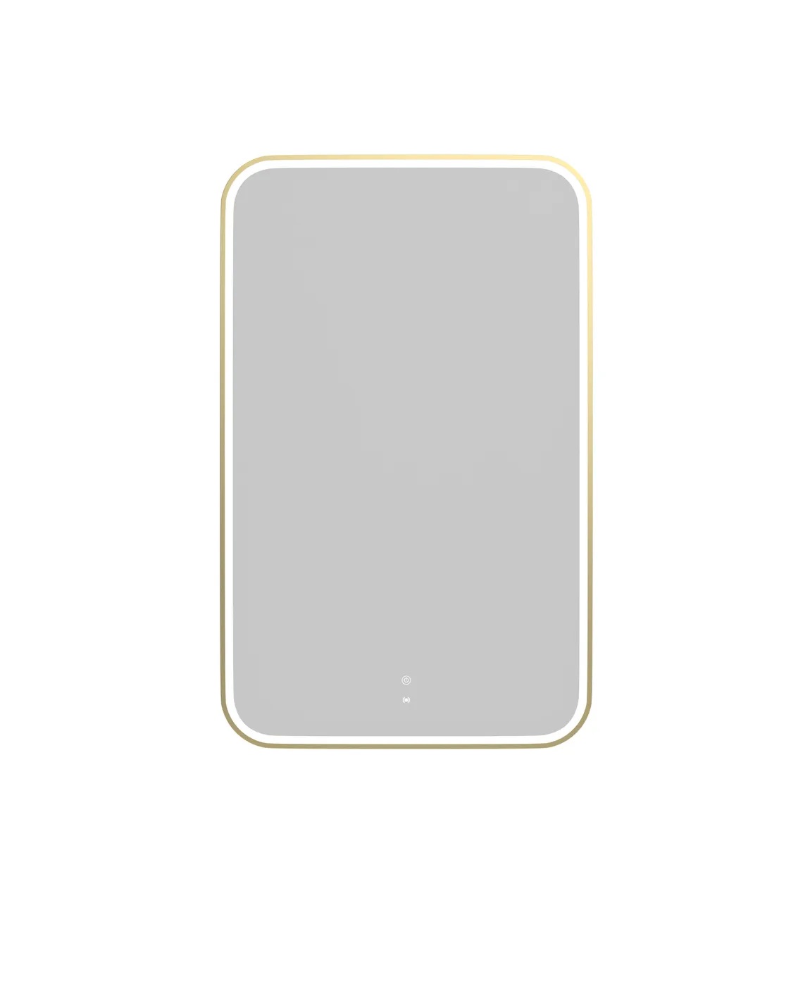 Newport Gold Metal Frame Led Mirror 1200 x 750 - Image 4