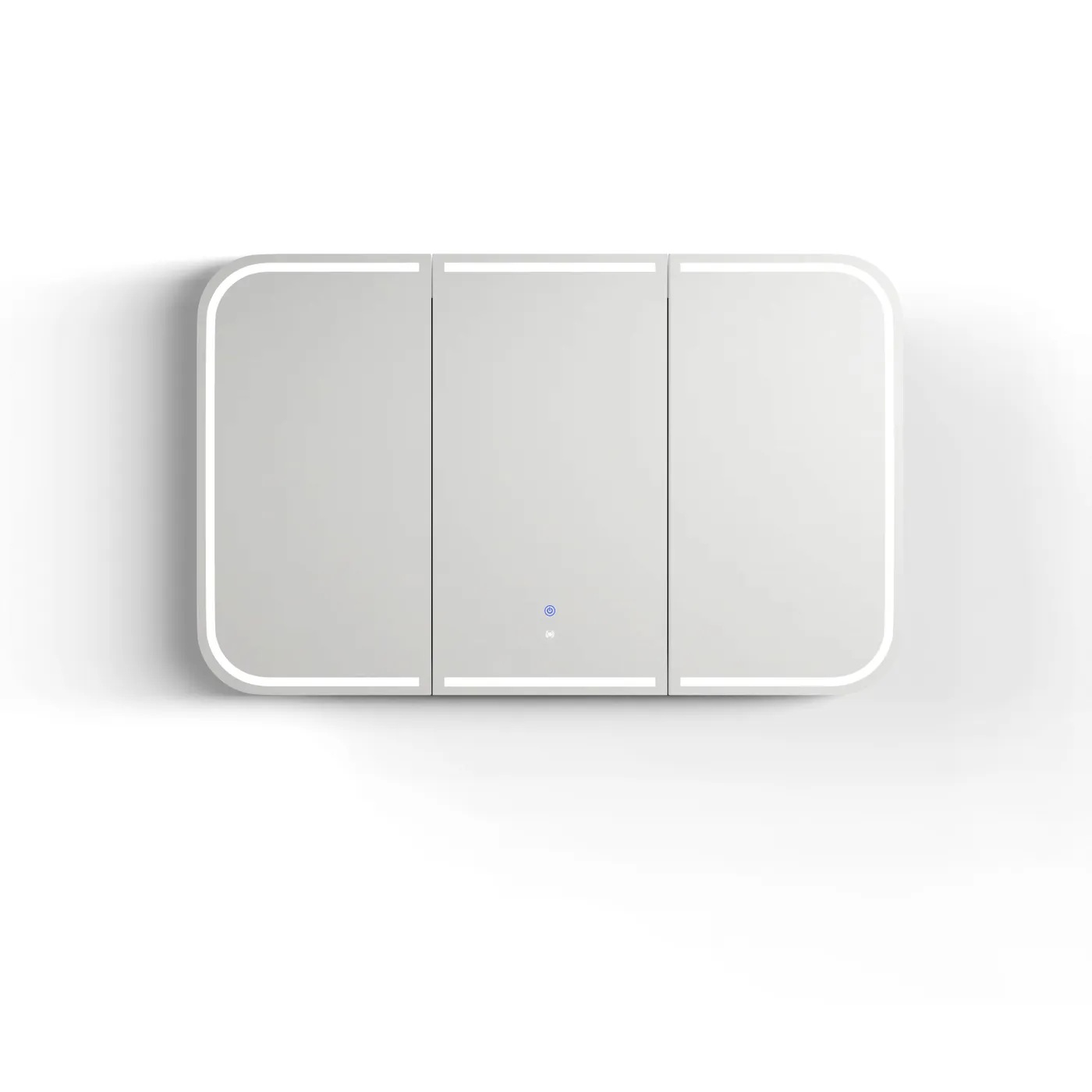 Newport Led Shaving Cabinet 1200 x 750 Matte White Premium Edition - Image 5