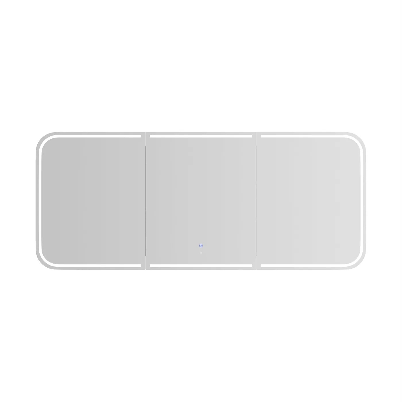 Newport Led Shaving Cabinet 1800 x 750 White Premium Edition - Image 6